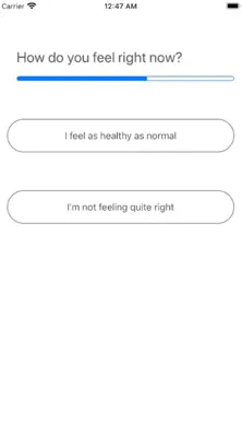 COVID Symptom Tracker android App screenshot 0